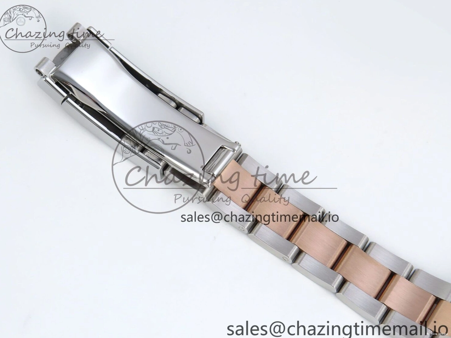 0117 Packable DateJust 31 278271 ARF 1:1 Best Edition 904L Steel RG Roman Dial on SS RG Oyster Bracelet ETA 524